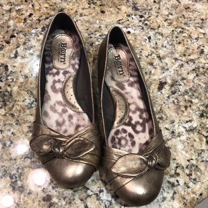 Born rose gold shoes